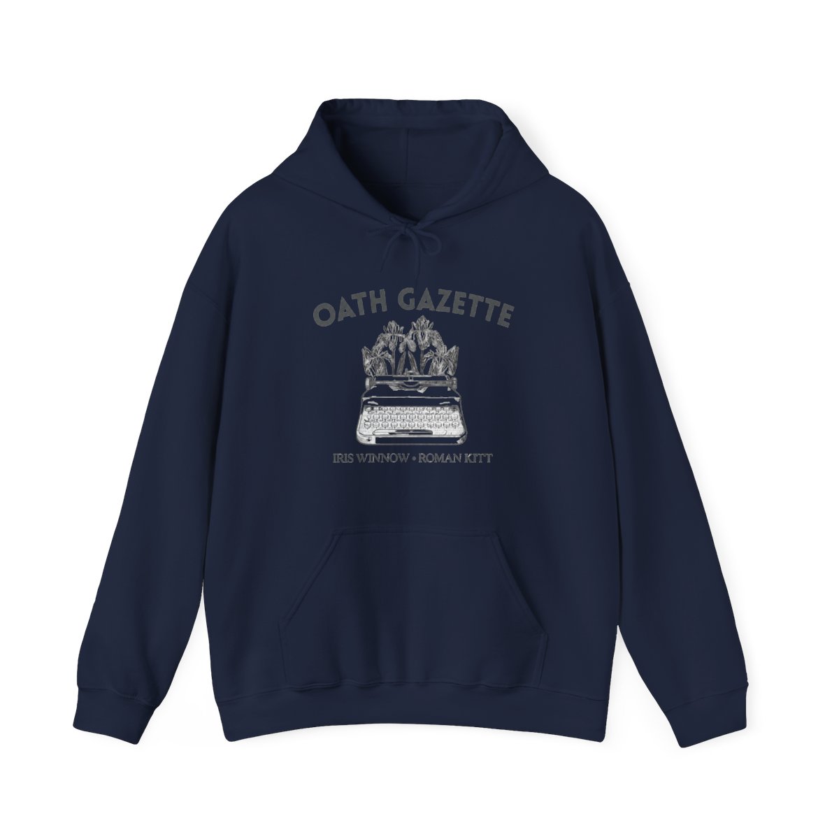 Buy Divine Rivals Hoodie, YA Romantasy Fantasy, Bookish Hoodie, Rebecca Ross Shirt, Oath Gazette Hoodie, Iris Winnow Shirt, Bookish Merch Online in India