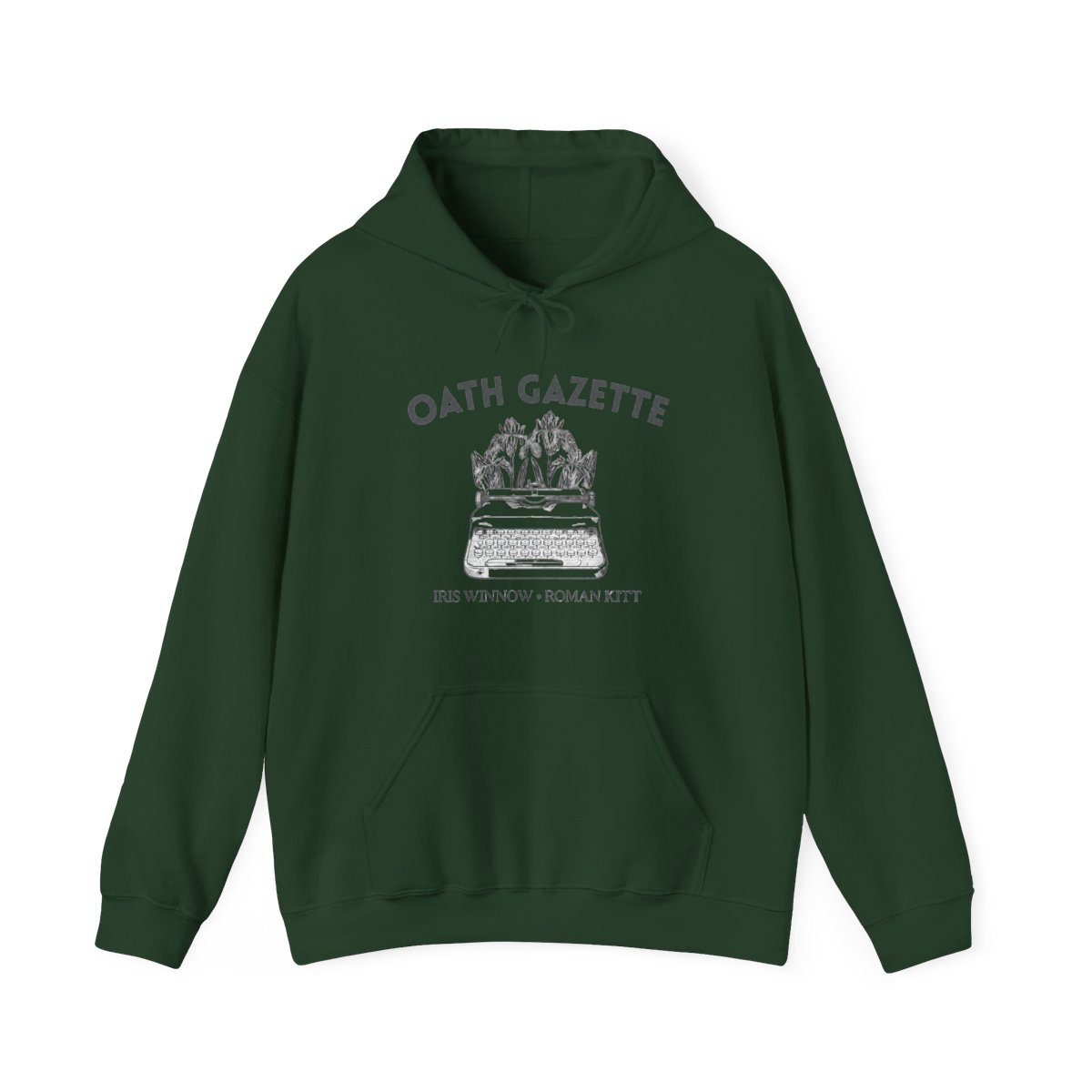 Buy Divine Rivals Hoodie, YA Romantasy Fantasy, Bookish Hoodie, Rebecca Ross Shirt, Oath Gazette Hoodie, Iris Winnow Shirt, Bookish Merch Online in India - alternate angle 5, merchandise