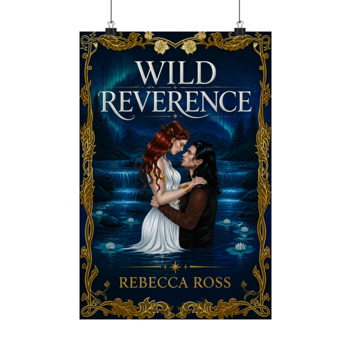 Wild Reverence Series by Rebecca Ross - Metallic Foiled Dust Jacket Set - Officially Licensed - alternate angle 5, merchandise