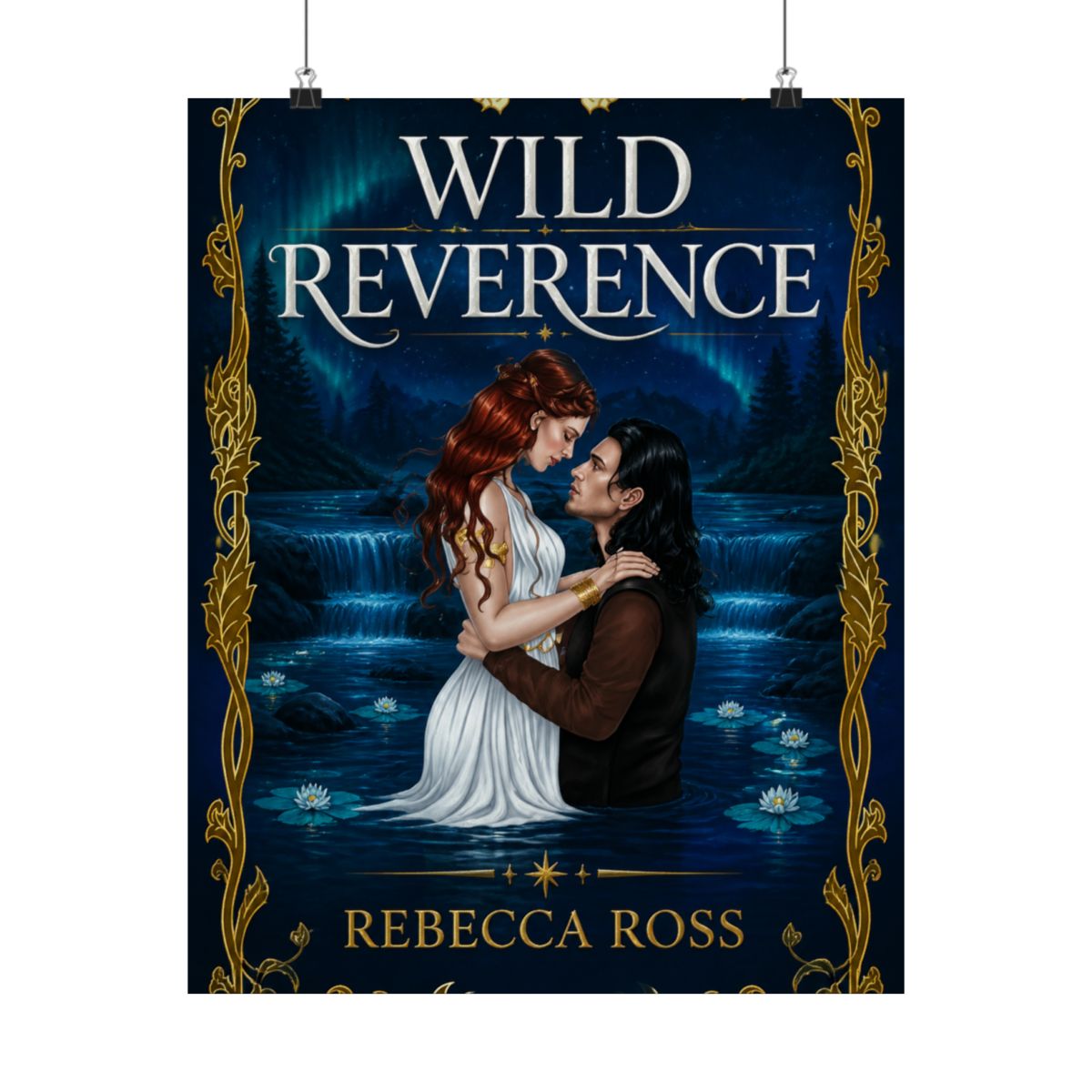 Wild Reverence Series by Rebecca Ross - Metallic Foiled Dust Jacket Set - Officially Licensed - alternate angle 4, merchandise