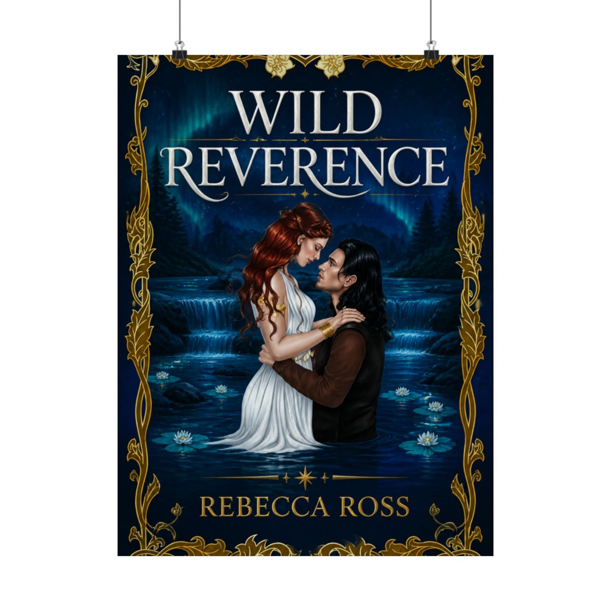 Wild Reverence Series by Rebecca Ross - Metallic Foiled Dust Jacket Set - Officially Licensed - alternate angle 3, merchandise