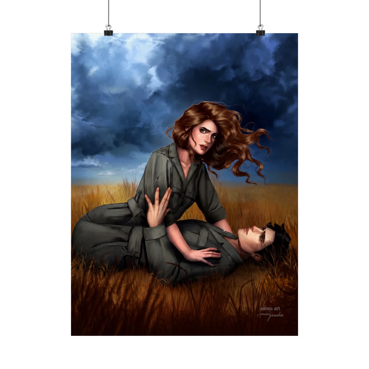 Letters of Enchantment Series by Rebecca Ross - The Siren Collision Art Print #2 - Officially Licensed