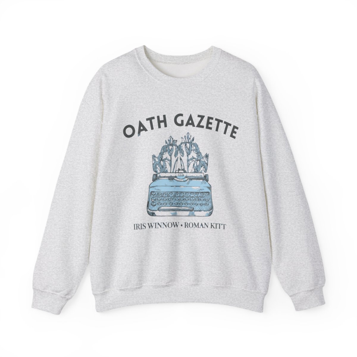 Divine Rivals, YA Romantasy fantasy, Bookish, Rebecca Ross Shirt, Oath Gazette Shirt, Iris Winnow Shirt, Bookish Merch - alternate angle 3, merchandise