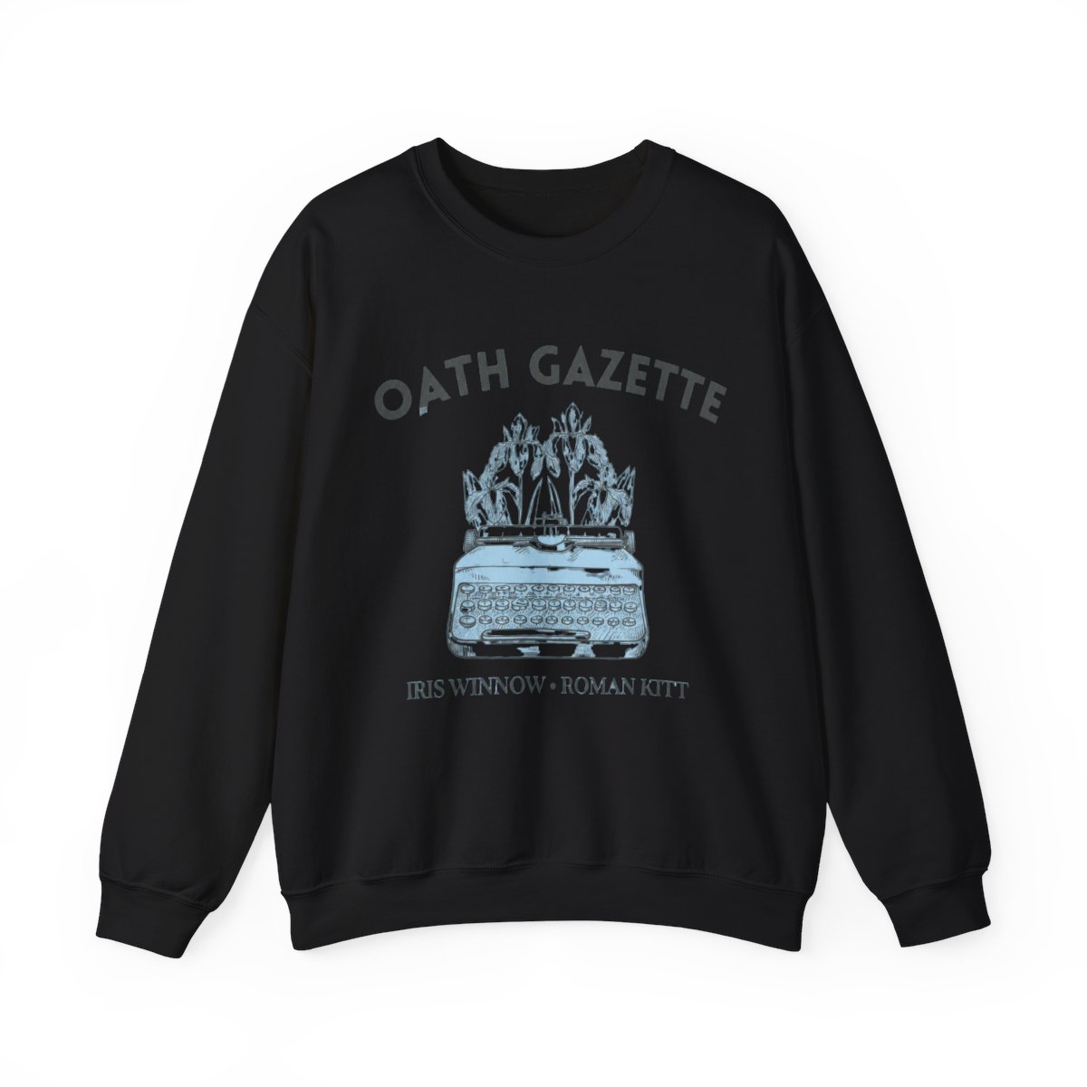 Divine Rivals, YA Romantasy fantasy, Bookish, Rebecca Ross Shirt, Oath Gazette Shirt, Iris Winnow Shirt, Bookish Merch - alternate angle 4, merchandise